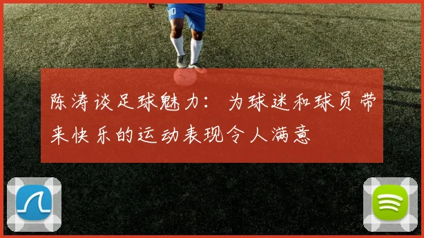 陈涛谈足球魅力：为球迷和球员带来快乐的运动表现令人满意